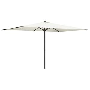 vidaXL Vrtni suncobran 200 x 300 cm Poliester Pravokutni Krem