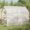 vidaXL Cerada s rupama *Transparent*an 3 x 4 m Polietilen