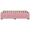 vidaXL Okvir kreveta bez madraca ružičasti 120x190 cm bar&scaron;unasti