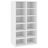 vidaXL Stalak za cipele bijeli 54 x 34 x 100,5 cm konstruirano drvo