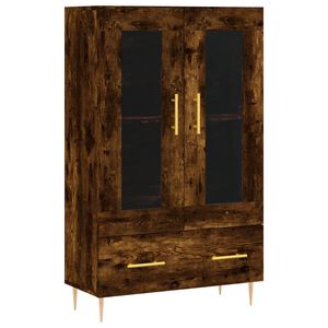 vidaXL Visoka komoda boja hrasta 69,5 x 31 x 115 cm konstruirano drvo