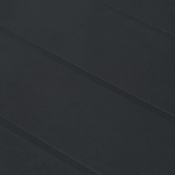 vidaXL Vrtni stol antracit 79 x 79 x 72 cm plastika s izgledom ratana