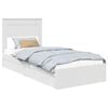 vidaXL Krevet s od storage Bijelo 90 x 190 cm Konstruirano drvo
