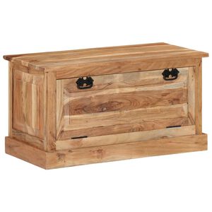 vidaXL Klupa za pohranu cipela 85x40x45 cm od masivnog bagremovog drva