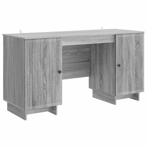 vidaXL Stol Siva Sonoma Konstruirano drvo 142,5 x 50 x 75 cm