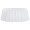 vidaXL Suknja za božićno drvce bijela &Oslash;65x23 cm plastika