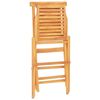 vidaXL Sklopive stolice 4 kom 47x63x90 cm Masivno drvo Teak