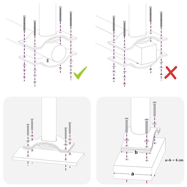 vidaXL Uvlačiva bočna tenda za terasu 80 x 300 cm crna