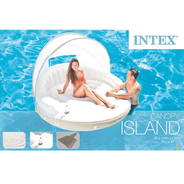 Intex otok na napuhavanje s krovom 199 x 150 cm 58292 EU