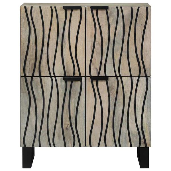 vidaXL Kabineti i police za skladištenje medija Bijela i crna