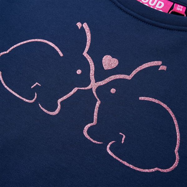 Dječja haljina trenirka modra 104