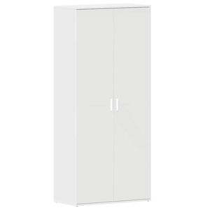 vidaXL Ormar za cipele 80 x 39 x 178 cm Konstruirano drvo Bijelo