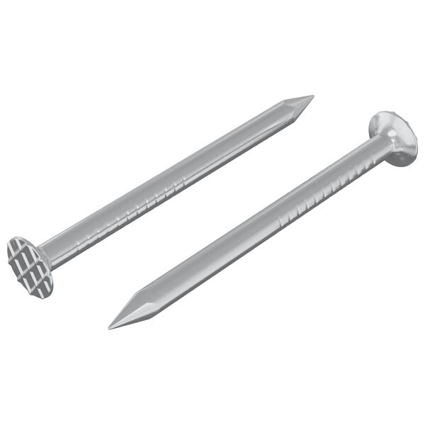 vidaXL Čavli za Drvo 2 pcs Srebrno &Oslash; 3 x 15 mm Metal