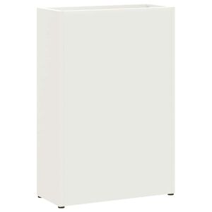 vidaXL Stalak za ki&scaron;obran Bijelo 28 x 12 x 41 cm Čelik