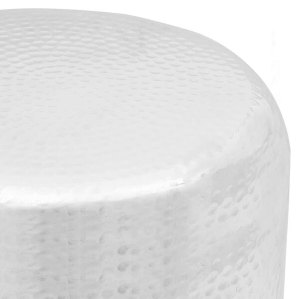 vidaXL Stolac/Bočni Stolić od Aluminija Srebrni