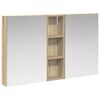 vidaXL Set ormarića za kupaonicu 3 kom. 100 x 10,5 x 60,5 cm