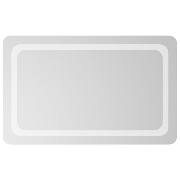 vidaXL LED kupaonsko ogledalo 50x80 cm
