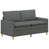 vidaXL Sofa Tamnosiva Tkanina