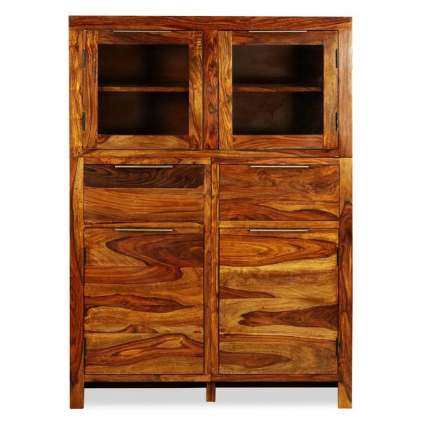 vidaXL Komoda Masivno Drvo Akacije 100x35x140 cm