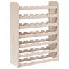 vidaXL Stalak za vino 67,5x25x87 cm od masivne borovine