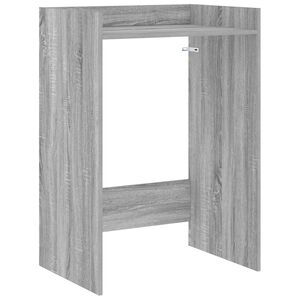 vidaXL Ormar za perilicu rublja Siva Sonoma 67,5 x 48 x 97 cm
