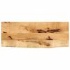 vidaXL Ploča stola 70x40x2,5 cm Live Edge Puno drvo Grubo Mango