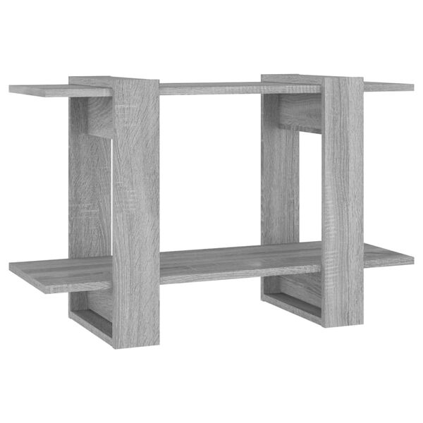 vidaXL Ormarić za knjige / pregrada boja hrasta sonome 80 x 30 x 51 cm