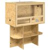 vidaXL Terarij Smeđa 80 x 50 x 100 cm OSB