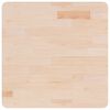 vidaXL Četvrtasta stolna ploča 60x60x4 cm netretirana hrastovina