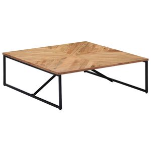vidaXL Stolić za kavu od masivnog bagremovog drva 110 x 110 x 36 cm