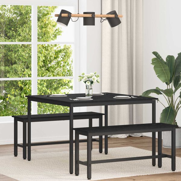 vidaXL Blagovaonski stolovi METAL