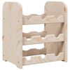 vidaXL Stalak za vino 33 x 25 x 37 cm od masivne borovine