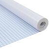 vidaXL Prozorska folija matirana s prugastim uzorkom 0,9x10m PVC