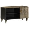 vidaXL TV ormarić svijetlo sivi 80x31,5x46 cm Puno drvo Mango