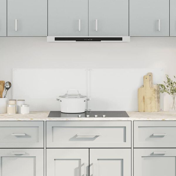 vidaXL Kuhinjske zaštite od prskanja 2 kom prozirne 70x60 cm staklene