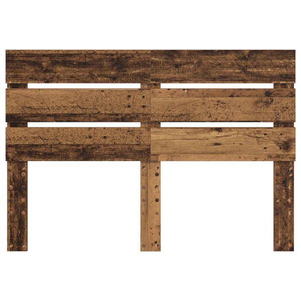 vidaXL Uzglavlje s uzglavljem Staro drvo 150 cm Konstruirano drvo