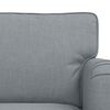 vidaXL Sofa 2 pcs Svijetlo siva