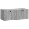 vidaXL TV ormar za zid Siva sonoma 78,5 x 31 x 30 cm Konstruirano drvo