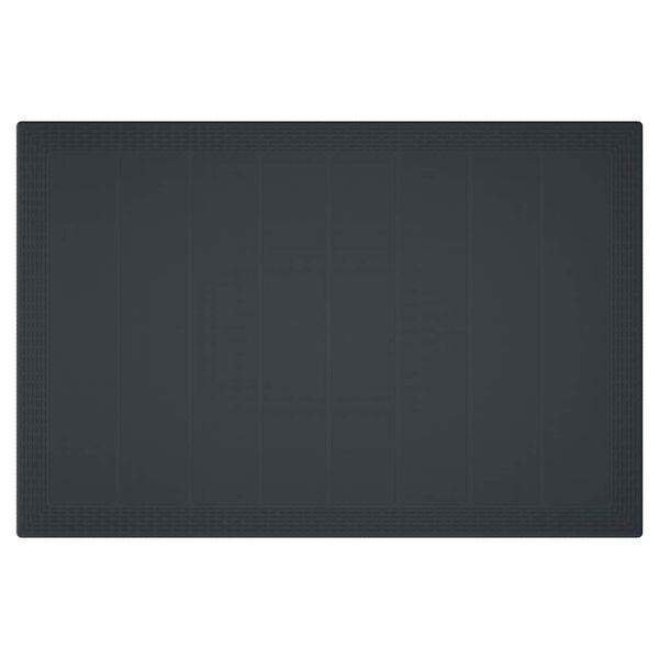 vidaXL Vrtni set za objed 5 pcs Antracit Polt ratan