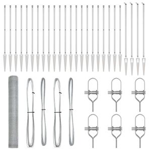 vidaXL Stup za ogradu Srebrna