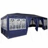 vidaXL &Scaron;ator za zabave Plava 800 x 400 x 266 cm Polietilen