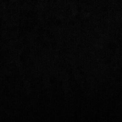vidaXL Krevet za pse crni 95 x 55 x 30 cm baršunasti