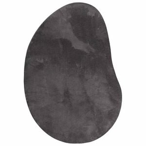vidaXL Tepih HUARTE Antracit 80 x 150 cm Poliester