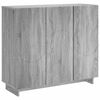 vidaXL Komoda Siva Sonoma 85,5 x 31 x 75 cm Konstruirano drvo