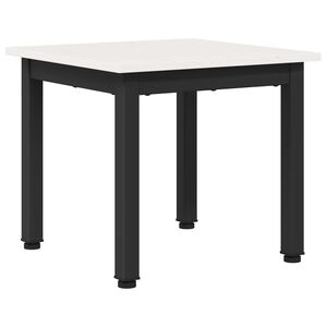 vidaXL Kava Stol Bijelo 40 x 40 x 36 cm Čvrsto borovo drvo