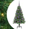 vidaXL Umjetno božićno drvce Zelena 120 cm PVC i Čelik i Plastika