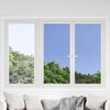 vidaXL Static Reflective Solar Window Film Srebrno 90 x 1000 cm PVC