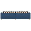 vidaXL Okvir za krevet bez madraca plava 100x200cm od tkanine