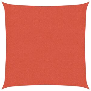 vidaXL Jedro za za&scaron;titu od sunca 160 g/m&sup2; terakota 2,5 x 2,5 m HDPE