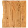 vidaXL Vrh za kupaonski ormarić od bagremovog drva 80x52x3,8 cm